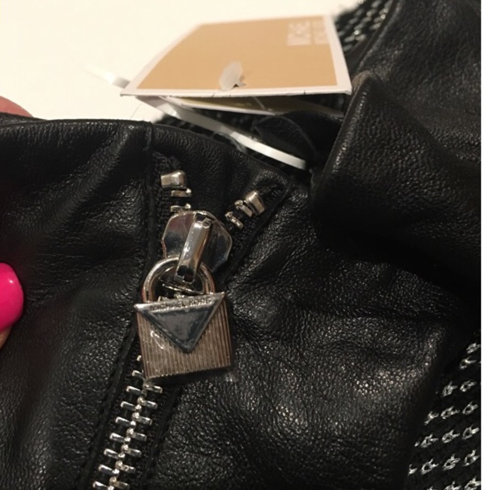 Michael Kors Leather Gloves - Picture 2 of 6